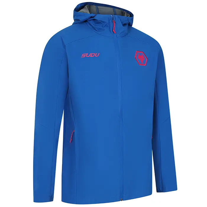 Wolverhampton Wanderers Store | Shop Official 2025-26 Players Training LW Jacket – Blue Wolves Gear